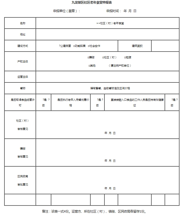 九龙坡区社区老年食堂申报表.png